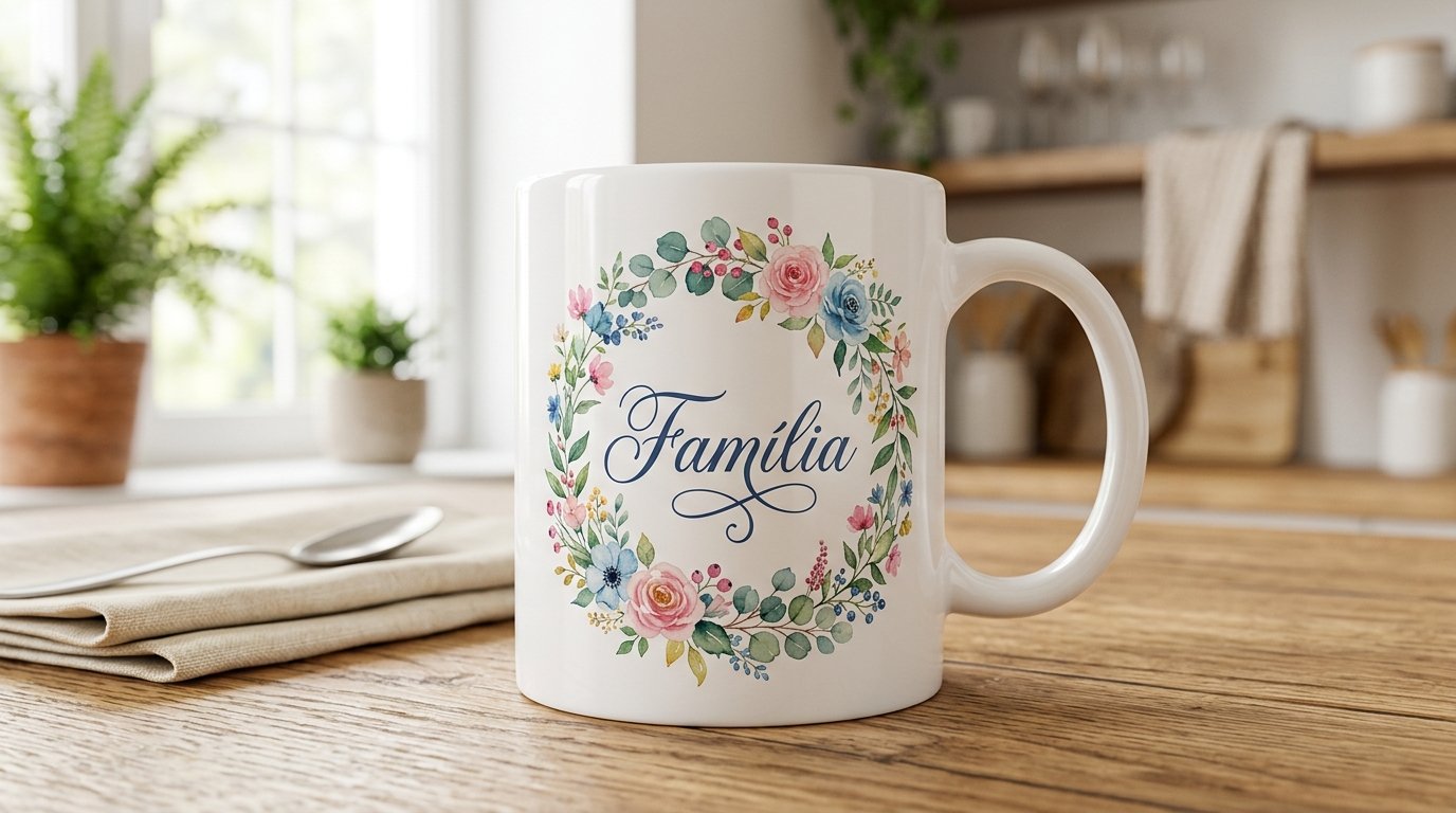Caneca Personalizada de Porcelana no Tucuruvi - Mart Digital